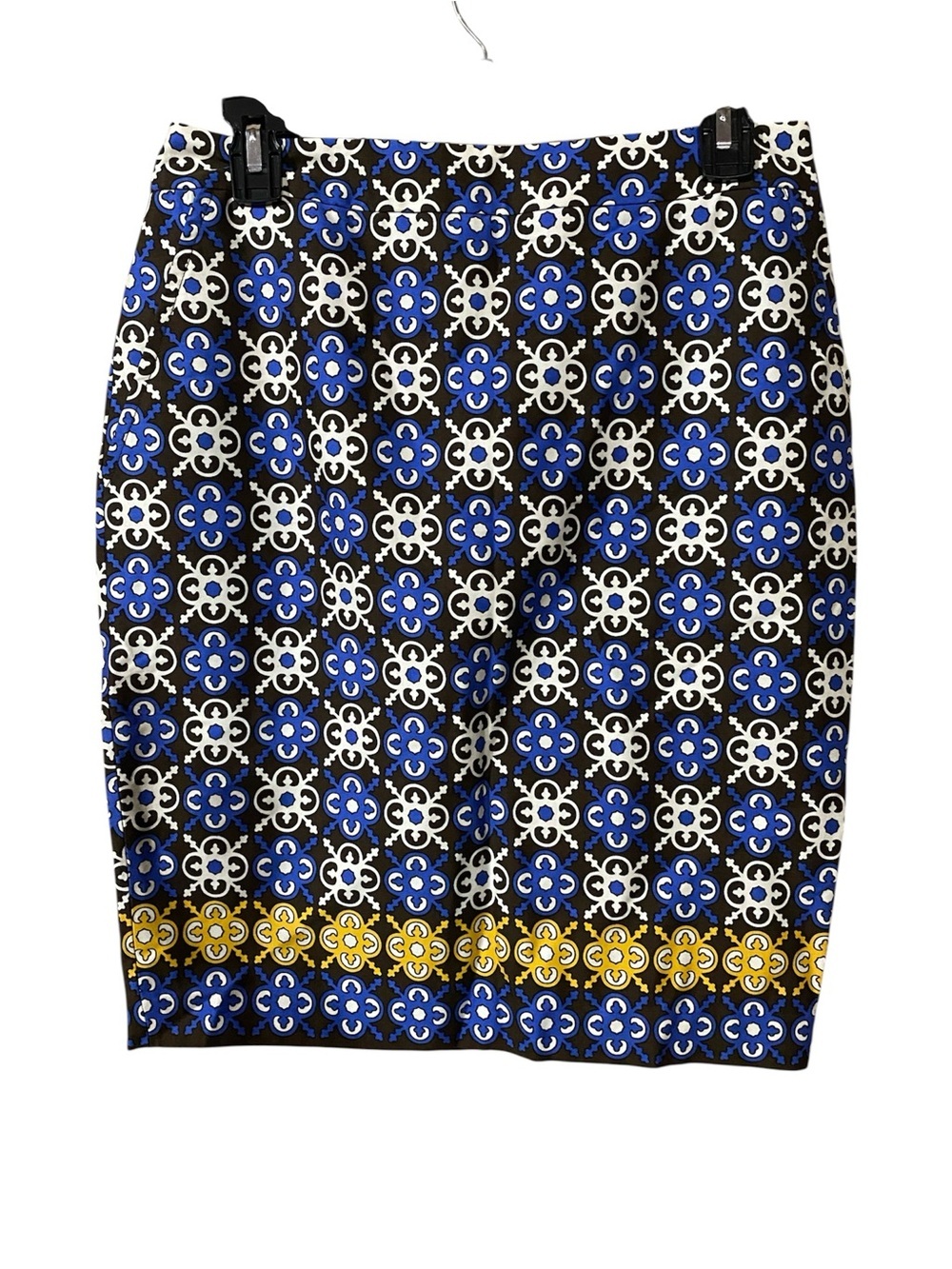 Charter Club Geometric Floral Pencil Skirt Size 6P Classic Sophisticated NWT